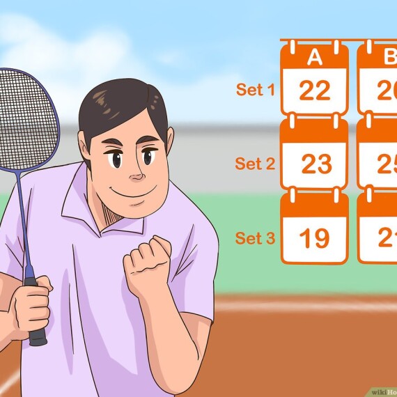 How to play badminton and how to score?