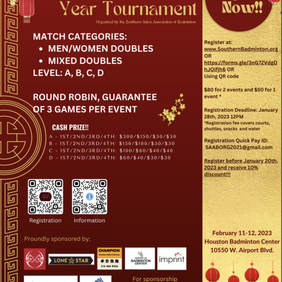 2023 Lunar New Year Tournament.