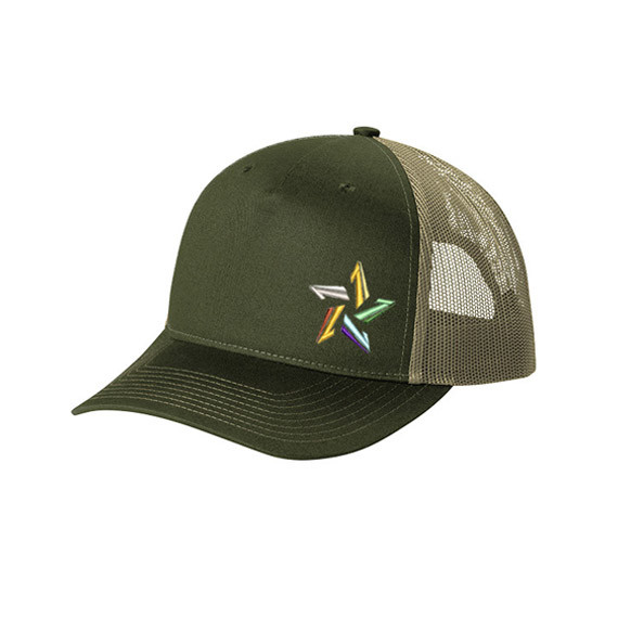 https://www.lonestarbadminton.com/products/c115-port-authority-snapback-five-panel-trucker-cap