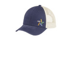 C943 Port Authority Beach Wash Mesh Back Cap