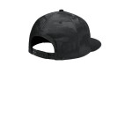 NE407 New Era Camo Flat Bill Snapback Cap