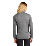EB239 Eddie Bauer Ladies Full Zip Heather Stretch Fleece Jacket