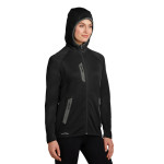 EB245 Eddie Bauer Ladies Sport Hooded Full Zip Fleece Jacket