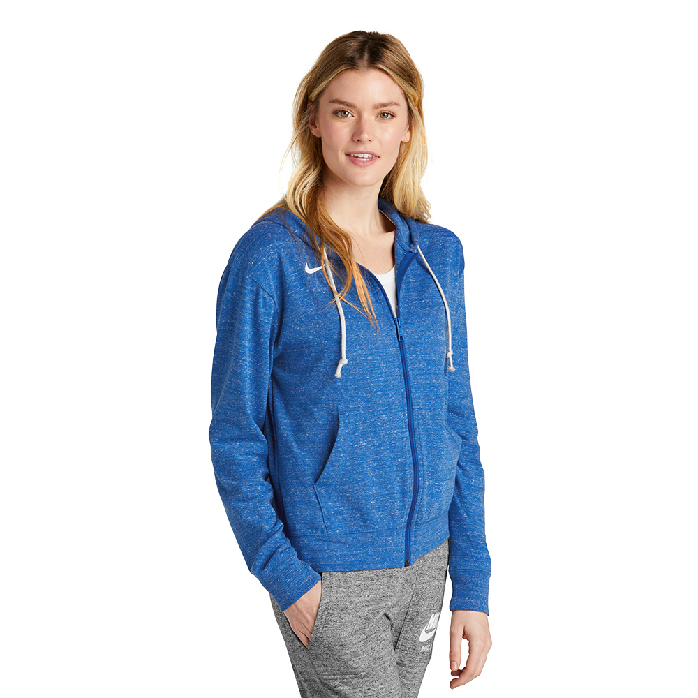 Women's gym vintage full zip hoodie on sale