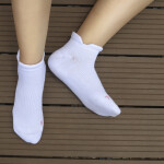 LONE STAR ULTRA-THICKNESS ANKLE SOCKS FOR MEN & WOMEN (WHITE/PINK)