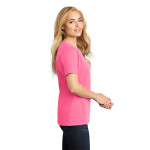 LPC54 Port & Company Ladies Core Cotton Tee Edition Pink Purple