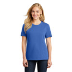 LPC54 Port & Company Ladies Core Cotton Tee Edition Blue Green