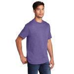 PC54 Port & Company Core Cotton Tee Edition Navy and Purple