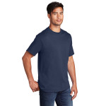 PC54 Port & Company Core Cotton Tee Edition Navy and Purple