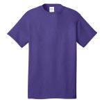 PC54 Port & Company Core Cotton Tee Edition Navy and Purple