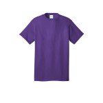 PC54 Port & Company Core Cotton Tee Edition Navy and Purple