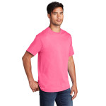 PC54 Port & Company Core Cotton Tee Edition Pink